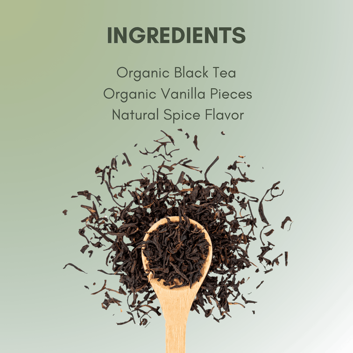 Organic Vanilla Tea - Loose Leaf Tea - Full Leaf Tea Company