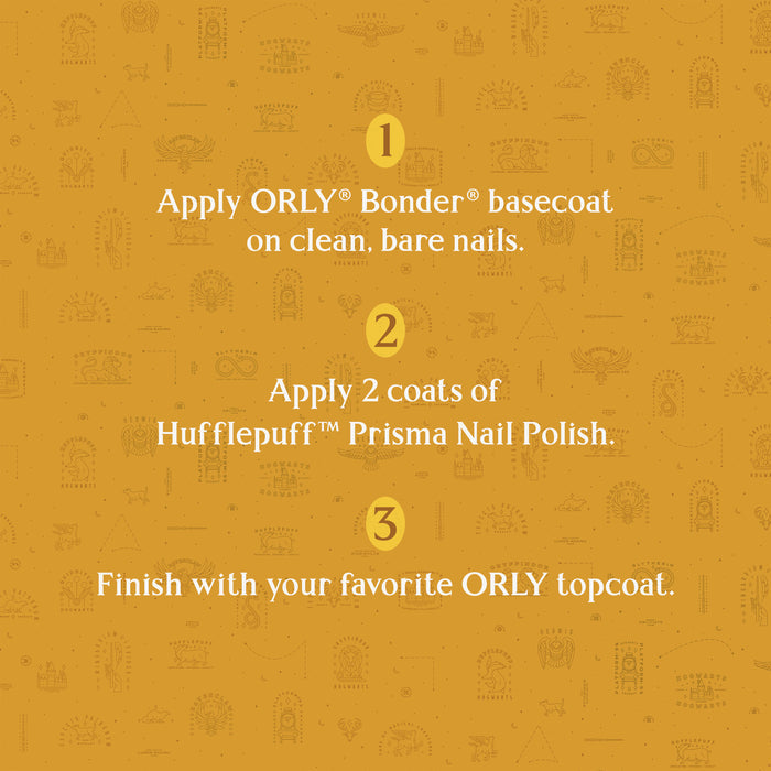 ORLY Harry Potter Hufflepuff Nail Polish 18ml
