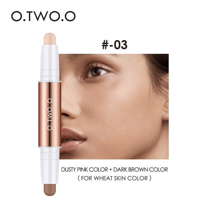 03 Dusty Pink + Dark Brown Colour