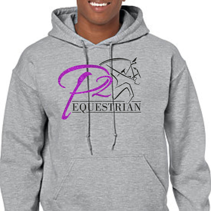P2 Equestrian Basic Hoodie- Matte or Glitter