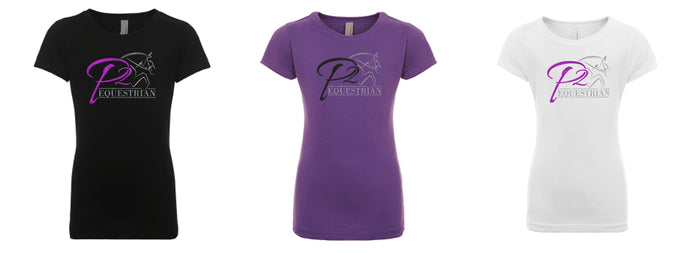 P2 Equestrian Next Level Ladies and Girls Tee