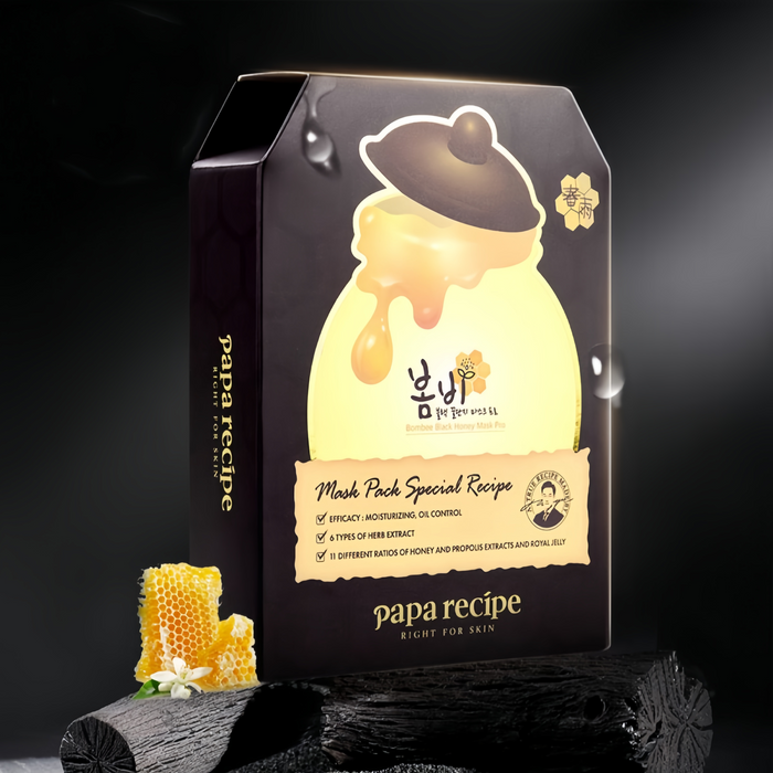 Papa Recipe Black Honey Can Deep Cleansing & Oil-control Facial Mask 20 Pcs T5059