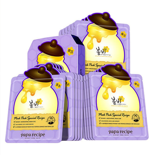 Papa Recipe Purple Honey Can Gentle Exfoliation Facial Mask (3.0) 16 Pcs T5061