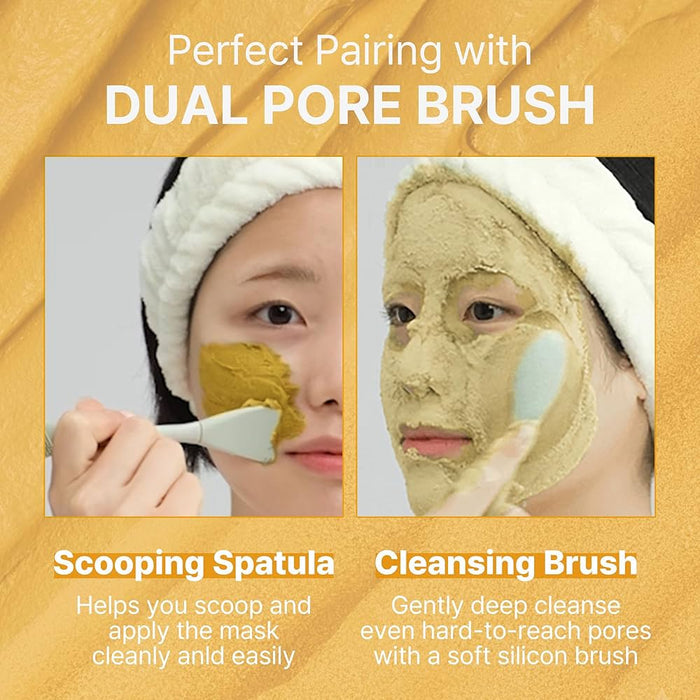 P.CALM Turmeric Bubble Deep Mask 90g قناع الفقاعات العميق بالكركم من بي.كالم - Princess Cosmetics Qatar