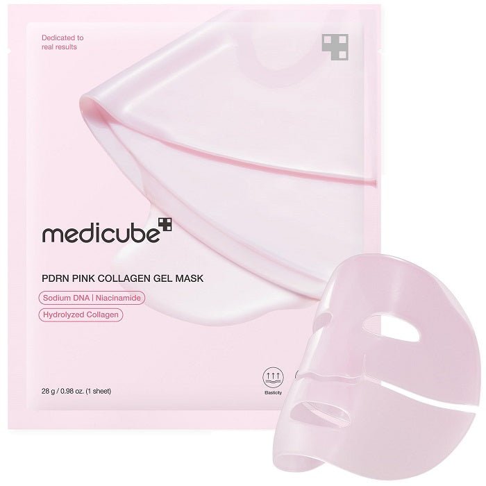PDRN PINK COLLAGEN GEL - Masca De Fata Pentru Imbunatatirea Elasticitatii Tenului - skinseen.ro