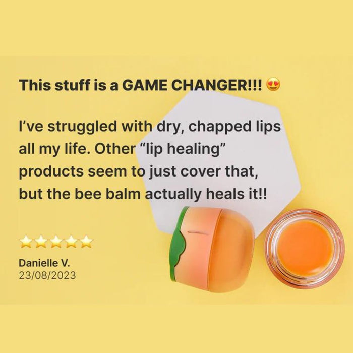 Peach Bee Balm Lip Balm