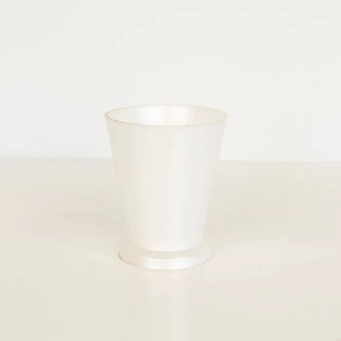 Pearl White Flower Vase Close Up - Image