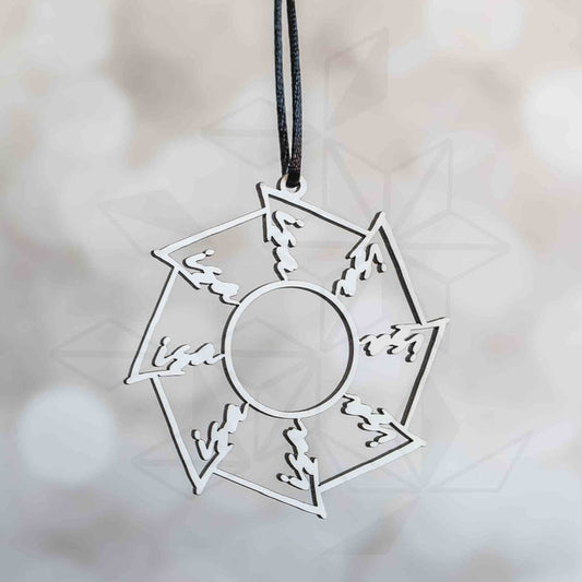 Personalized Ornaments: Name Flake - LeeMo Designs