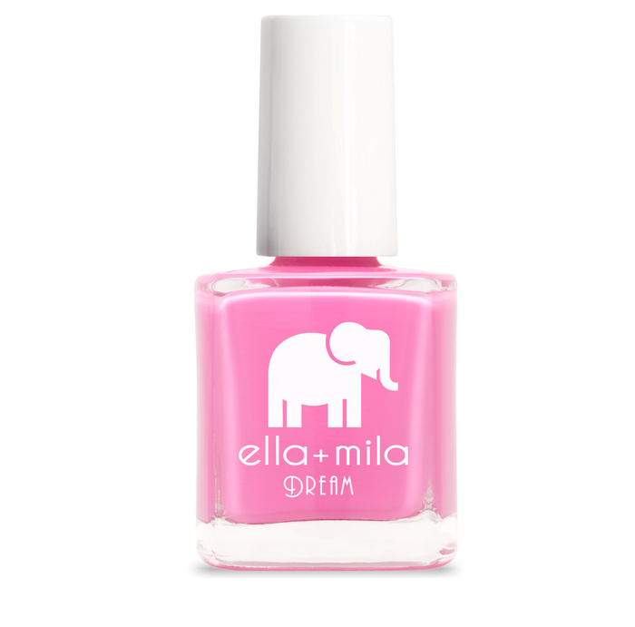 Pinkterest+ bubblegum pink nail polish bottle – ella+mila