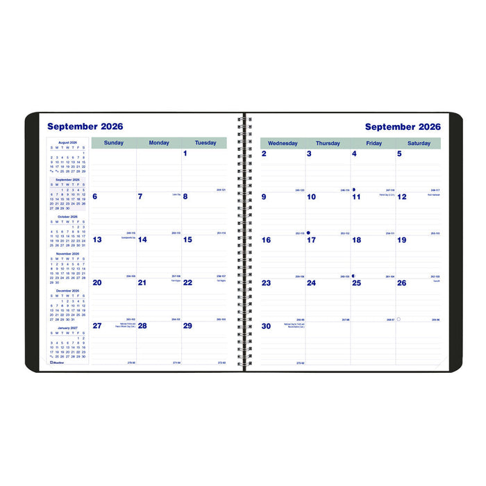 Blueline Plan & Link™ Monthly Planner, 2027, 16 Months C1200.81T-27