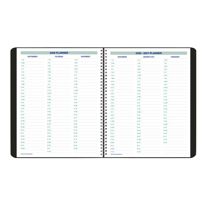 Blueline Plan & Link™ Monthly Planner, 2027, 16 Months C1200.81T-27