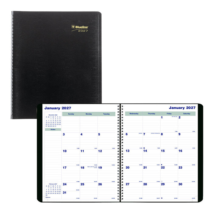 Plan & Link™ Monthly Planner, 2027, 16 Months C1512.81T-27 Blueline