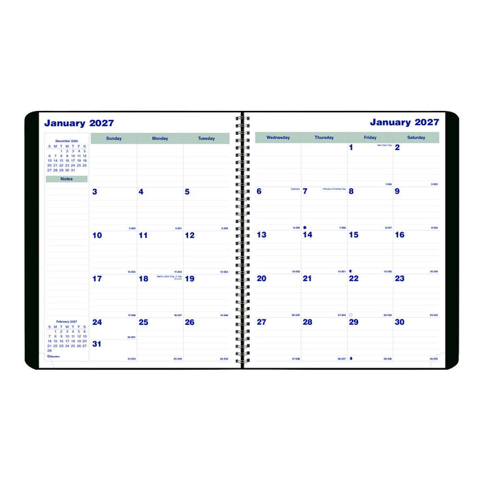 Plan & Link™ Monthly Planner, 2027, 16 Months C1512.81T-27 Blueline