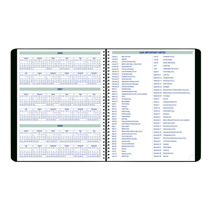 Plan & Link™ Monthly Planner, 2027, 16 Months C1512.81T-27 Blueline