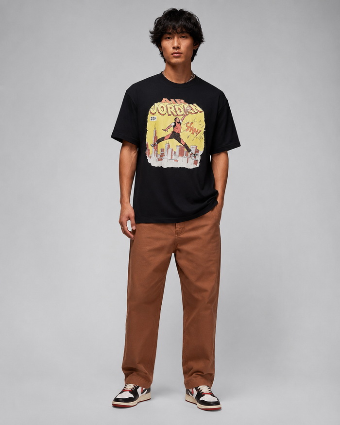 playera nike air jordan comic hombre if0784-010