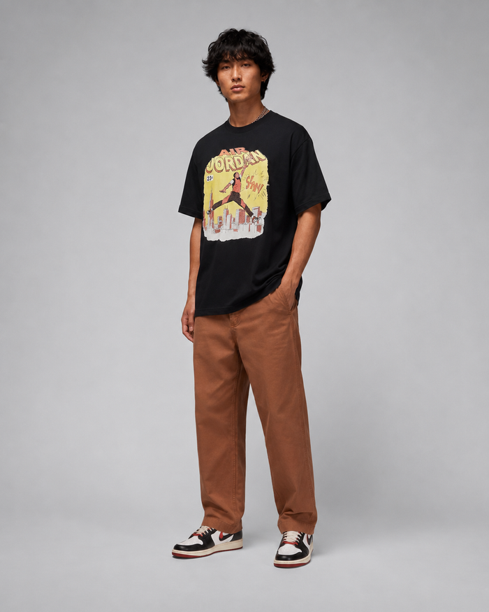playera nike air jordan comic hombre if0784-010