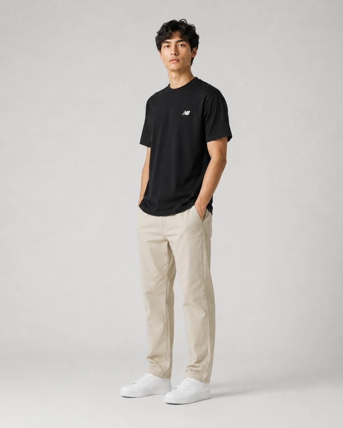 playera new balance essentials hombre mt41509-bk