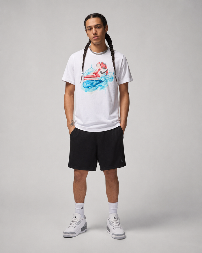 playera nike jordan hombre ib3355-100