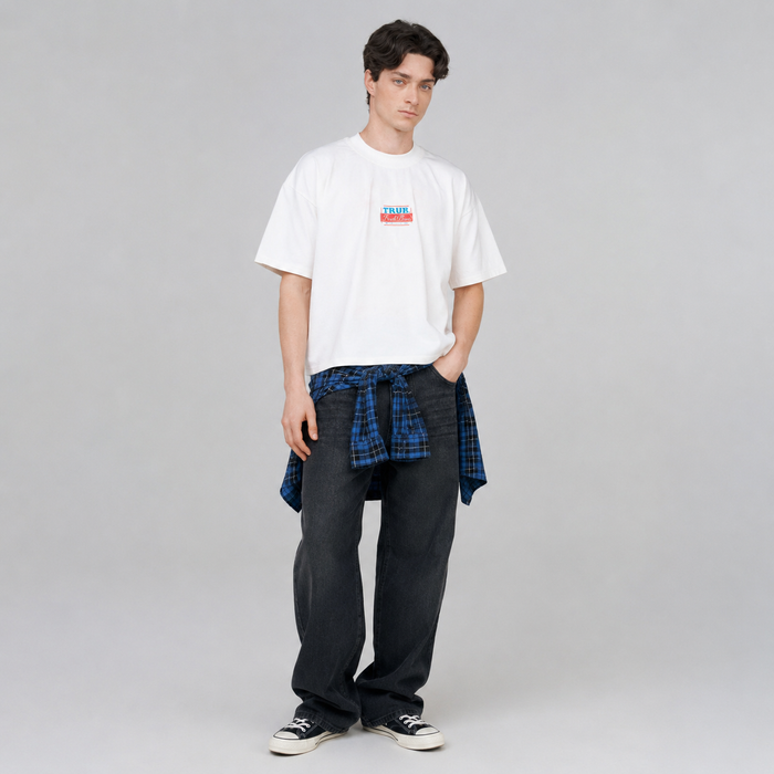 playera true Hungry Boxy Tee - Cream