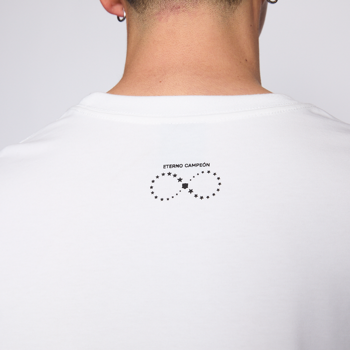 Polera Colo Colo Urbano Hombre I Love Colo Colo Blanco