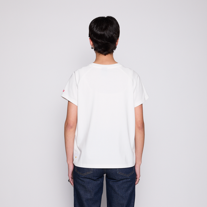 Polera Colo Colo Urbano Mujer I Love Colo Colo Blanco