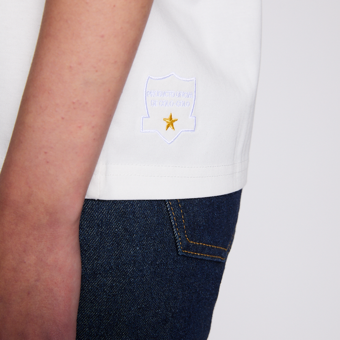 Polera Colo Colo Urbano Mujer I Love Colo Colo Blanco