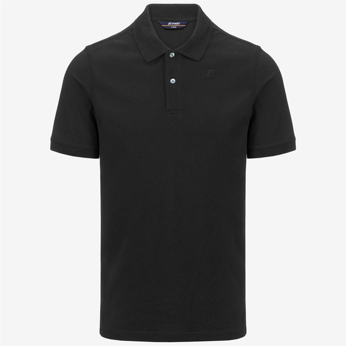 Polera K-Way Men Amedee Pique Black Pure