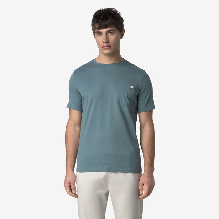 Polera K-Way Men Sigur Green Iron