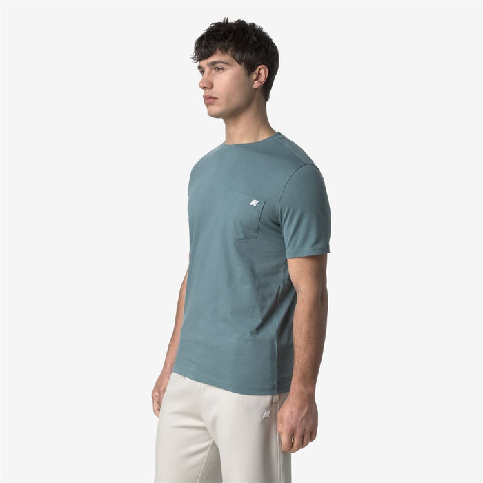 Polera K-Way Men Sigur Green Iron