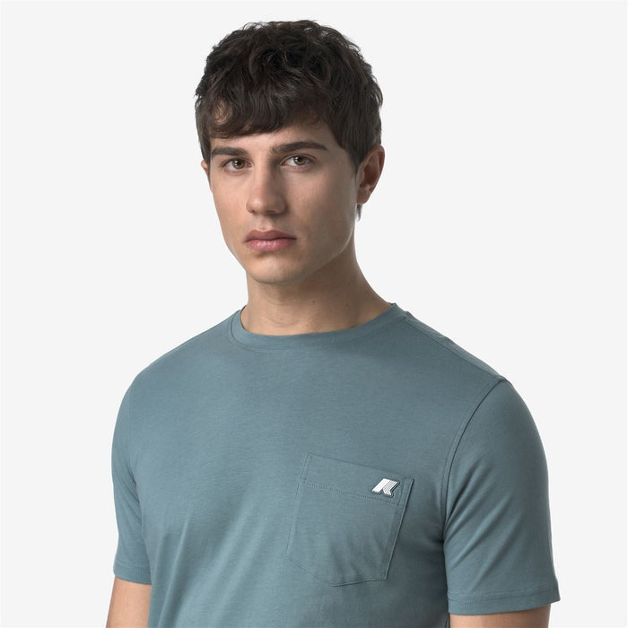 Polera K-Way Men Sigur Green Iron