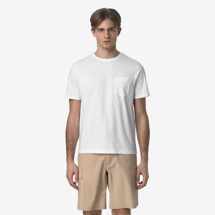 Polera K-Way Men Sigur White