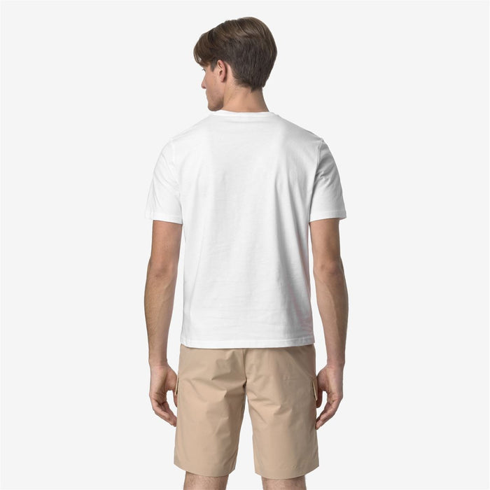 Polera K-Way Men Sigur White