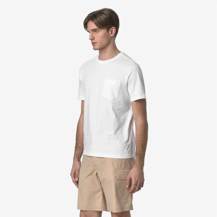 Polera K-Way Men Sigur White
