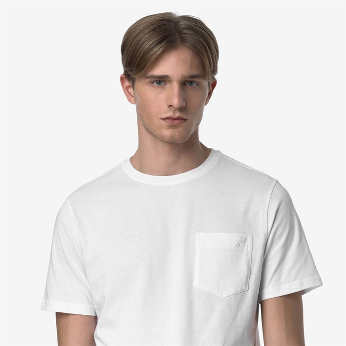 Polera K-Way Men Sigur White