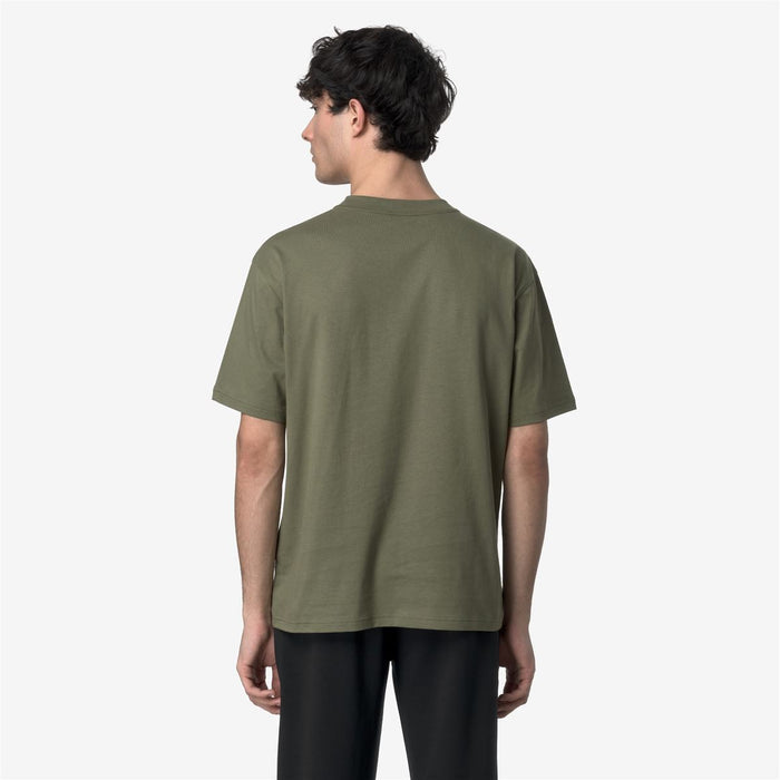 Polera K-Way Men Solo Green Lichen