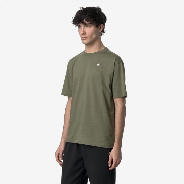 Polera K-Way Men Solo Green Lichen