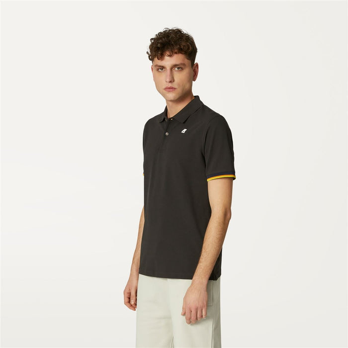 Polera K-Way Men Vincent Black Pure