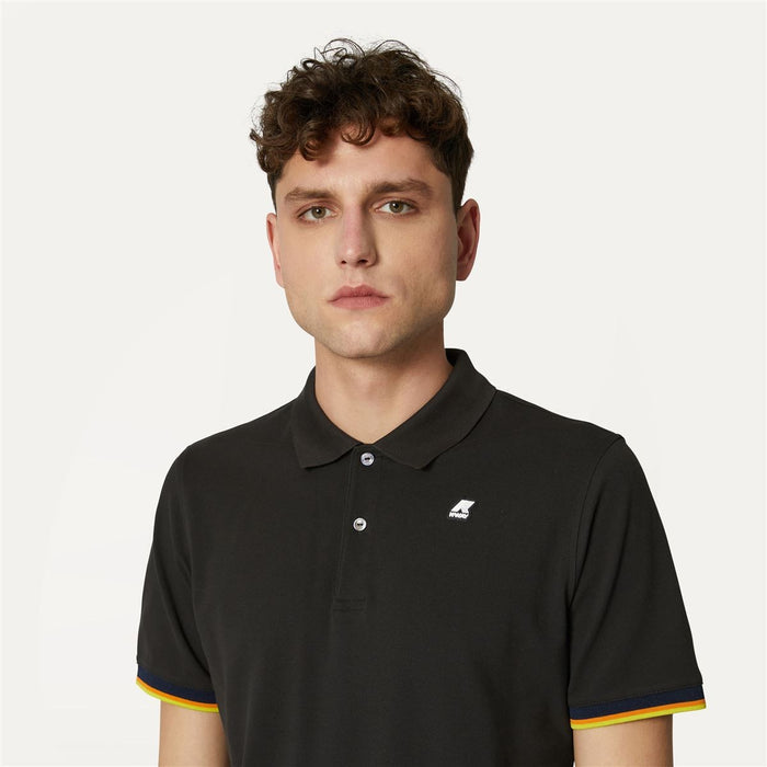 Polera K-Way Men Vincent Black Pure