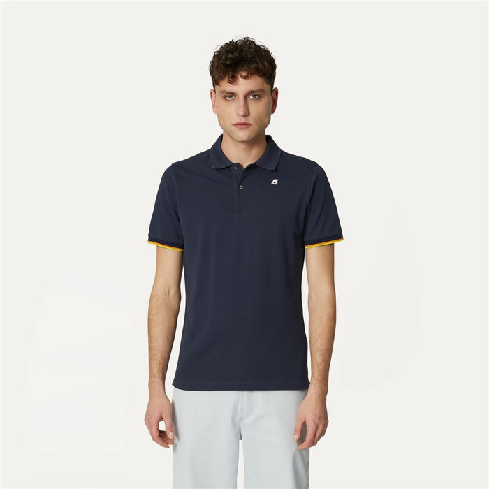 Polera K-Way Men Vincent Blue Depth