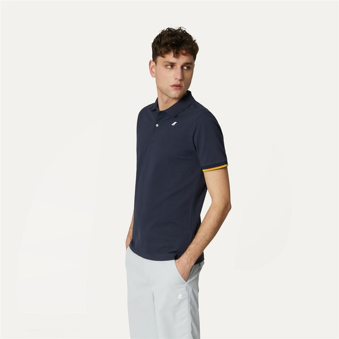 Polera K-Way Men Vincent Blue Depth