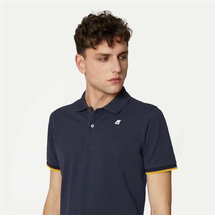 Polera K-Way Men Vincent Blue Depth