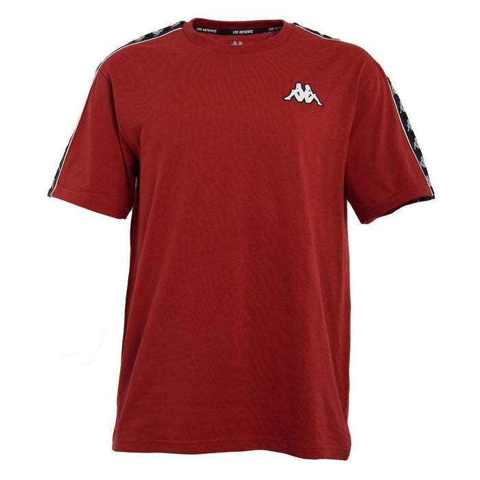 Polera Men Burgundy Omini Chest Banda Black