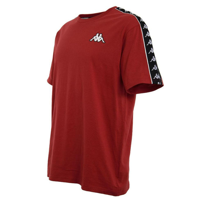 Polera Men Burgundy Omini Chest Banda Black