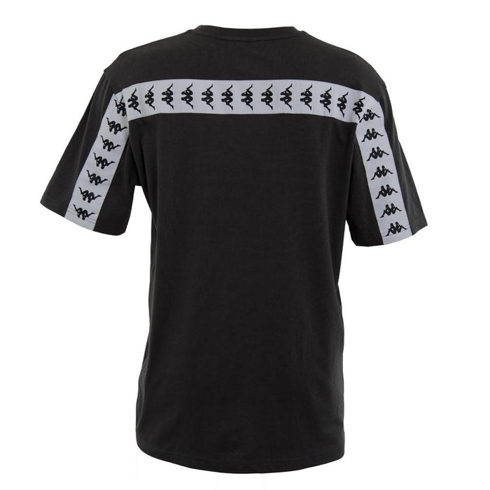 Polera Men Grey Banda Back Cross White