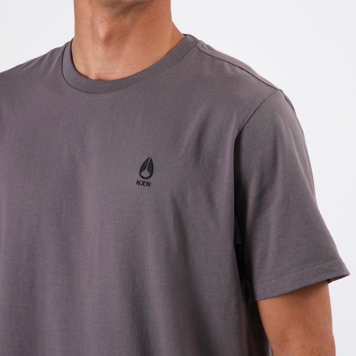 Polera Nixon Men Icon Nxn Dark Grey