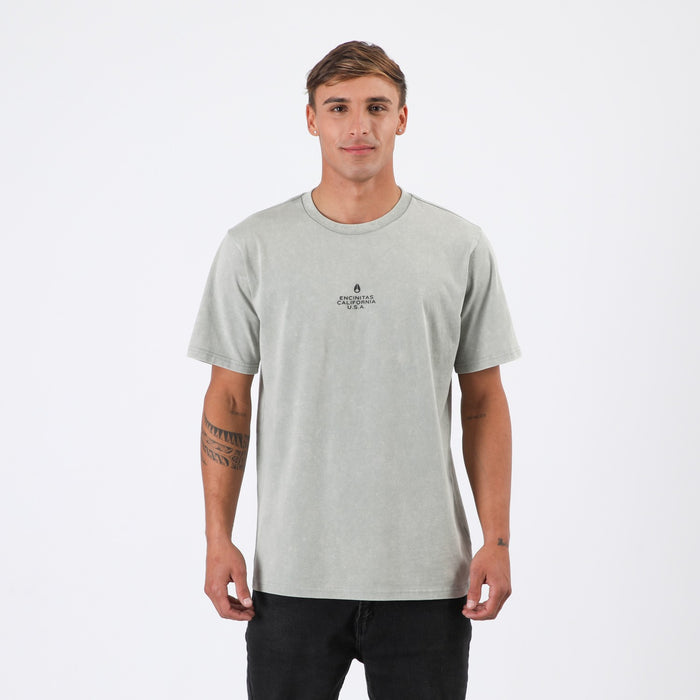Polera Nixon Men Origins Light Green