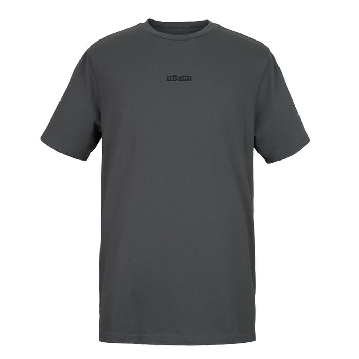 Polera Nixon Men Small Logo Dark Gray