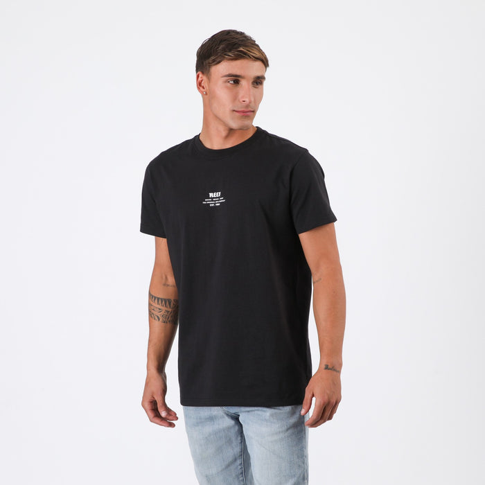 Polera Reef Men Print Black
