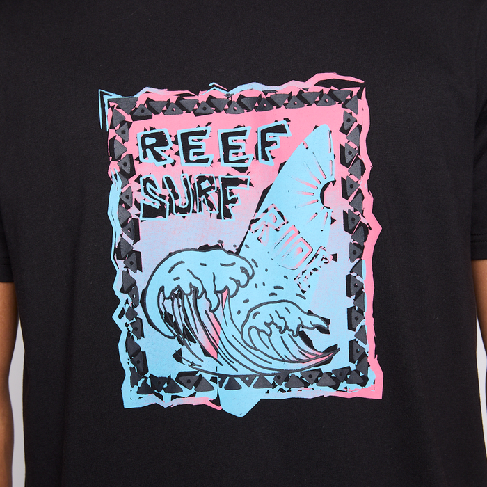 Polera Reef Men Surf Surf Black