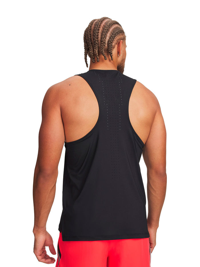 UA Velociti Pro Singlet negro para hombre